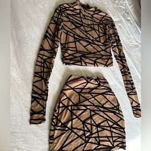 2 piece outfit/ dress